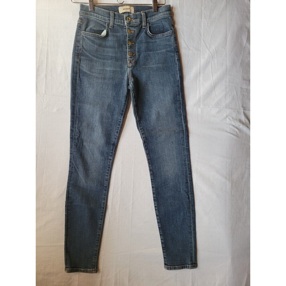 Baldwin Kansas City Women's Karlie Jeans High Rise Cropped Skinny Size 27